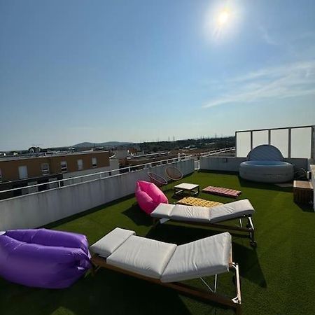 Luxueux 5 Pc, Jacuzzi, Rooftop, Terrasse, Clim Montpellier Eksteriør bilde